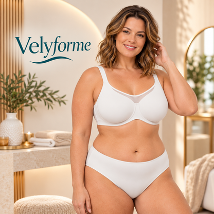 Velyforme Invisible Minimizer Bra in White